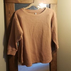 Uniqlo waffle 3/4 sleeve